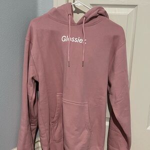 Glossier Pink Hoodie
